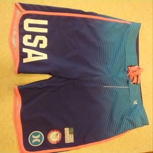 Hurley Phantom USA Olympic swimsuit Men's 30